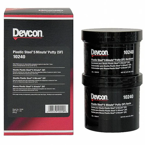 Devcon Plastic Steel Putty 5 Minutes(SF)-10240-454 gms